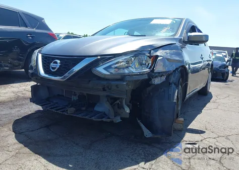 2016 Nissan Sentra S z USA, uszkodzony, nr VIN 3N1AB7APXGY268317
